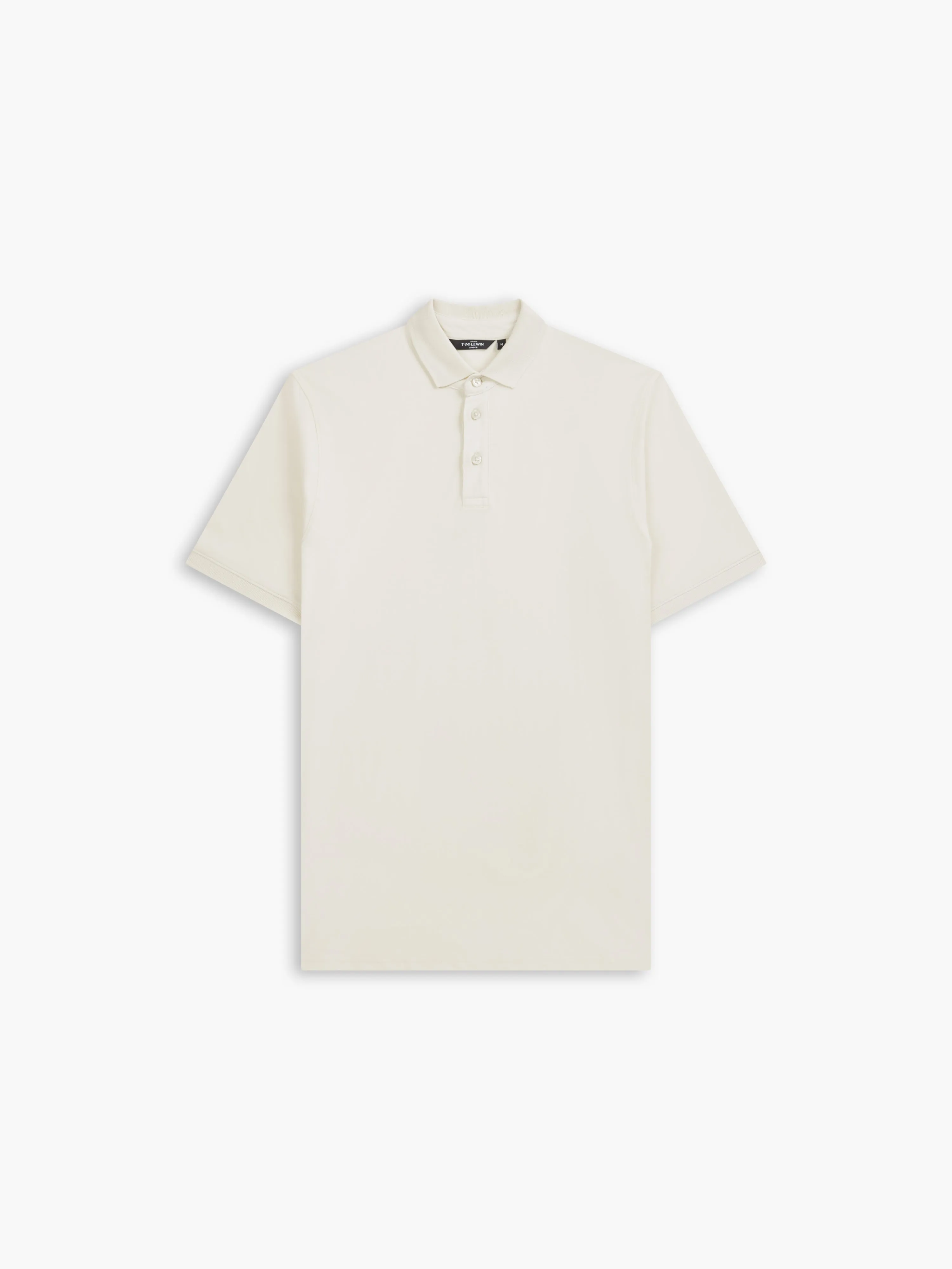 Off White Supima Cotton Polo