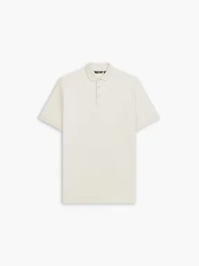 Off White Supima Cotton Polo