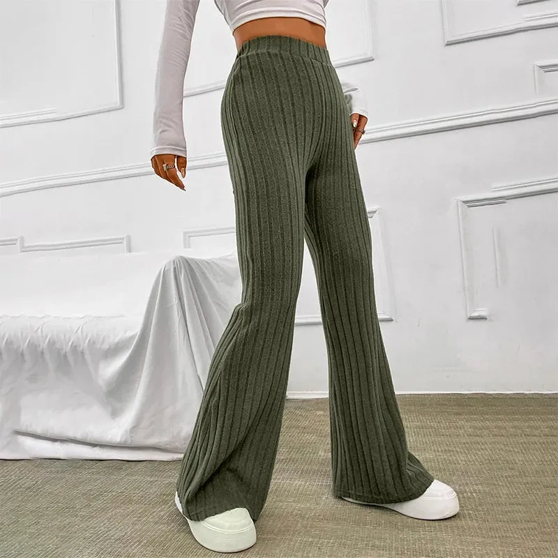 Pinstripe Perfection Wide-Leg Pants