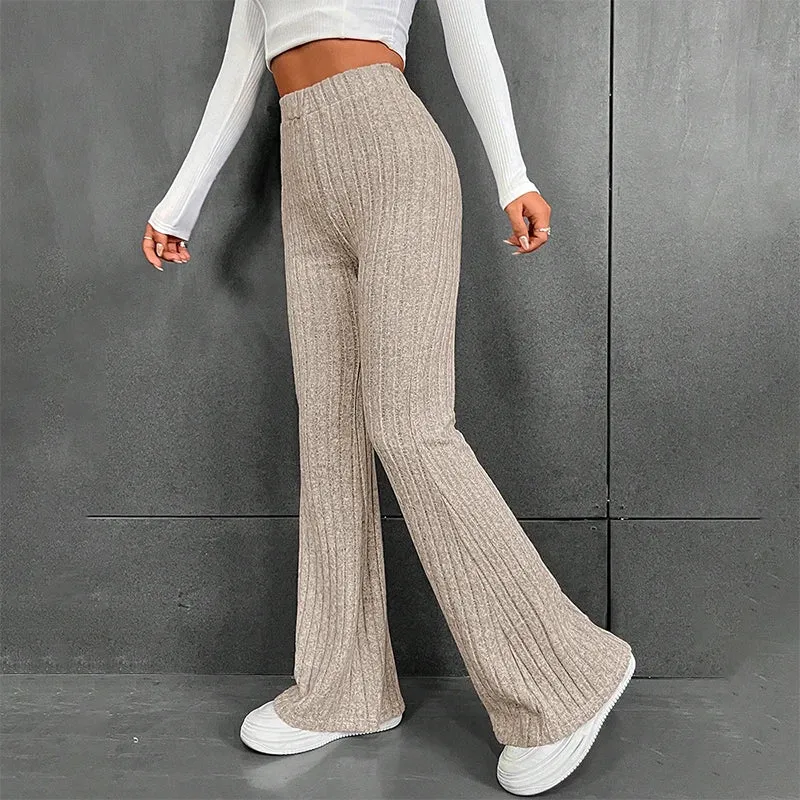 Pinstripe Perfection Wide-Leg Pants