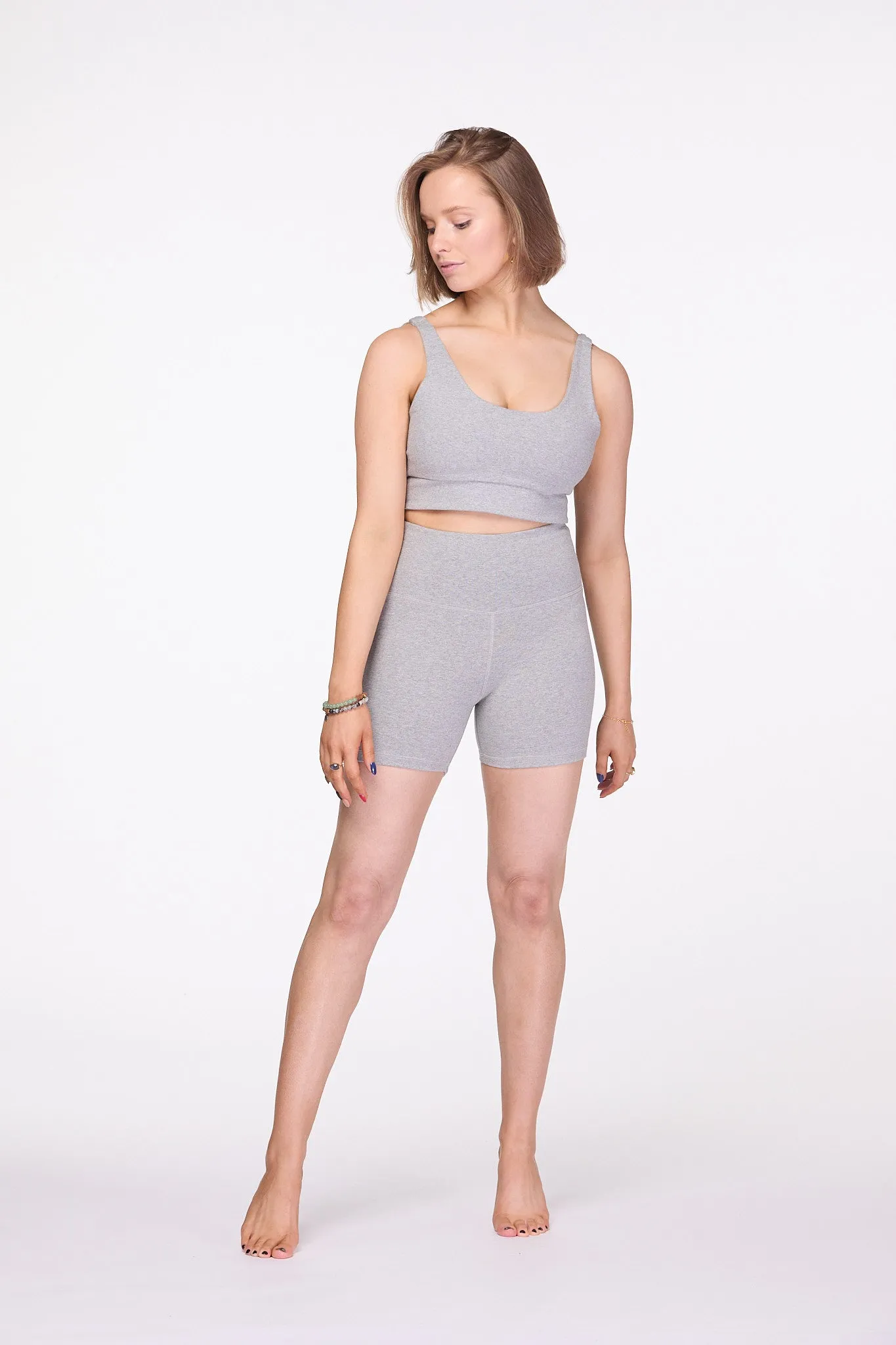 Power Bike Shorts 3" | Grey