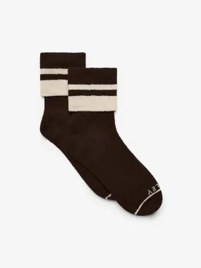 Preston Sock-Coffee Bean/Sandshell