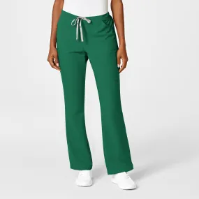 PRO Women's Moderate Flare Leg Scrub Pant - Hunter