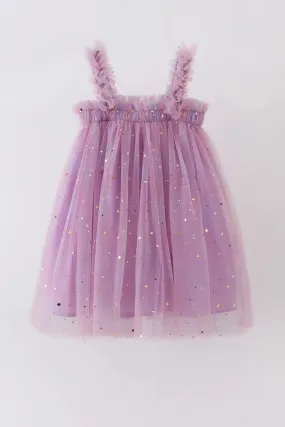 Purple Star Tulle Dress