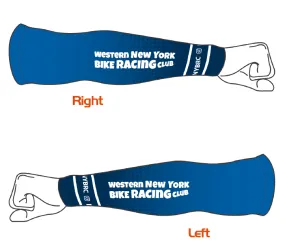 "Blue Fade" Arm Warmers