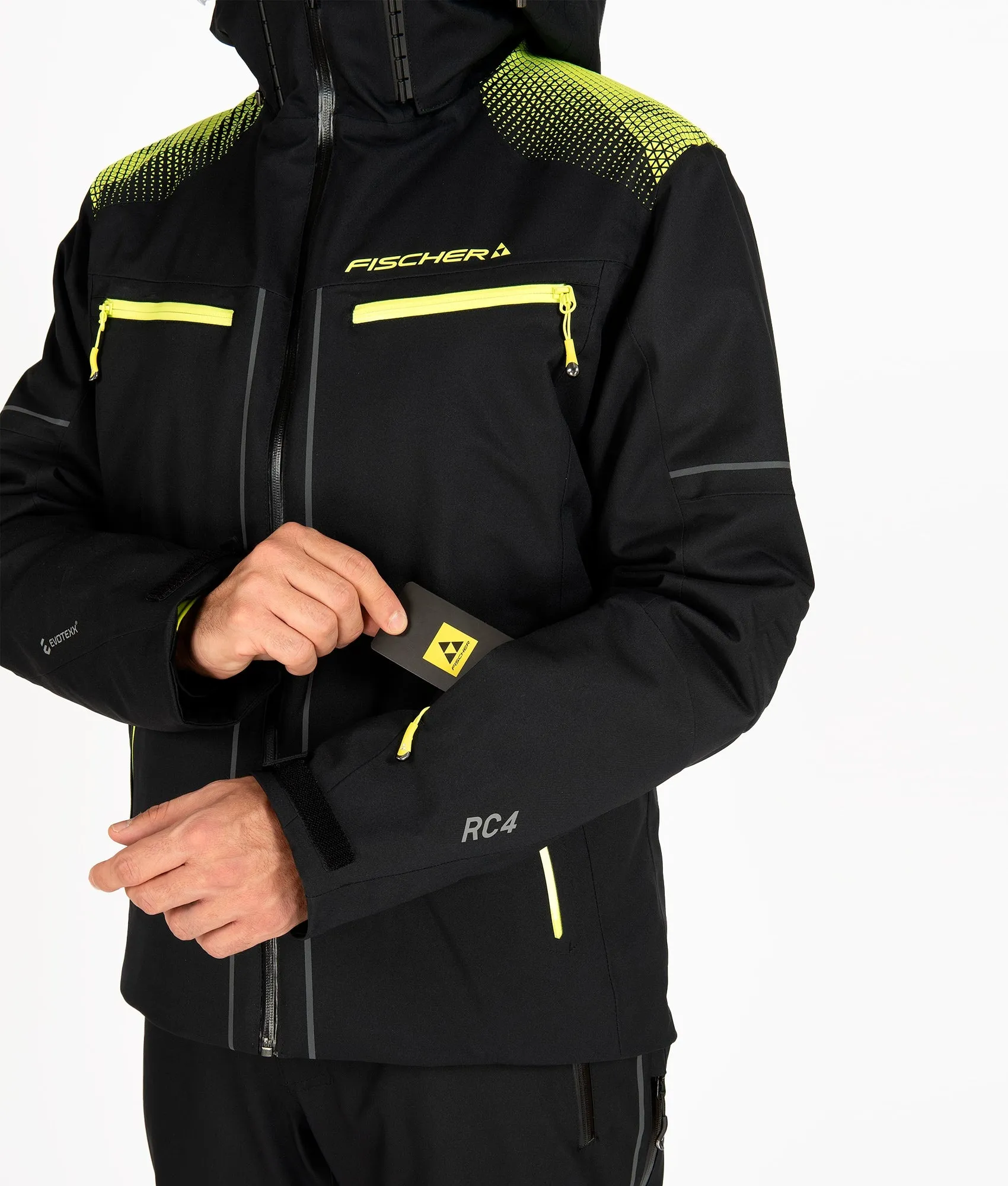 RC4 Insulated Ski Jacket Men BLACK