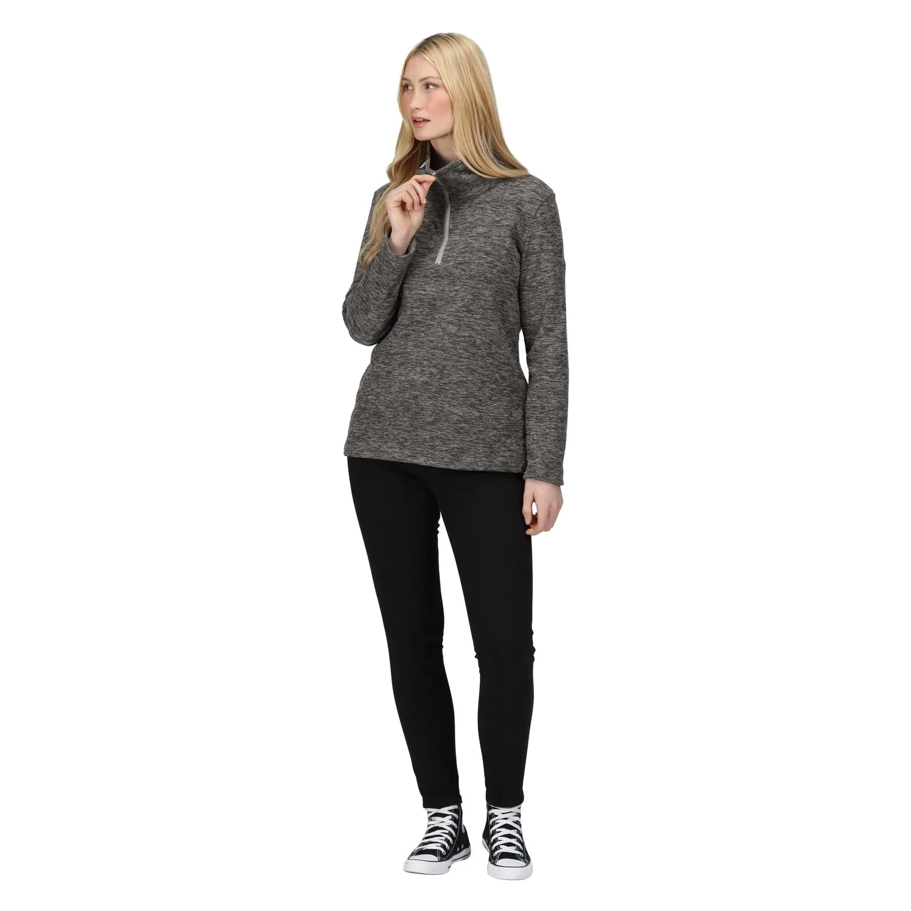 Regatta Womens Kizmit Honeycomb Half Zip Fleece Jacket