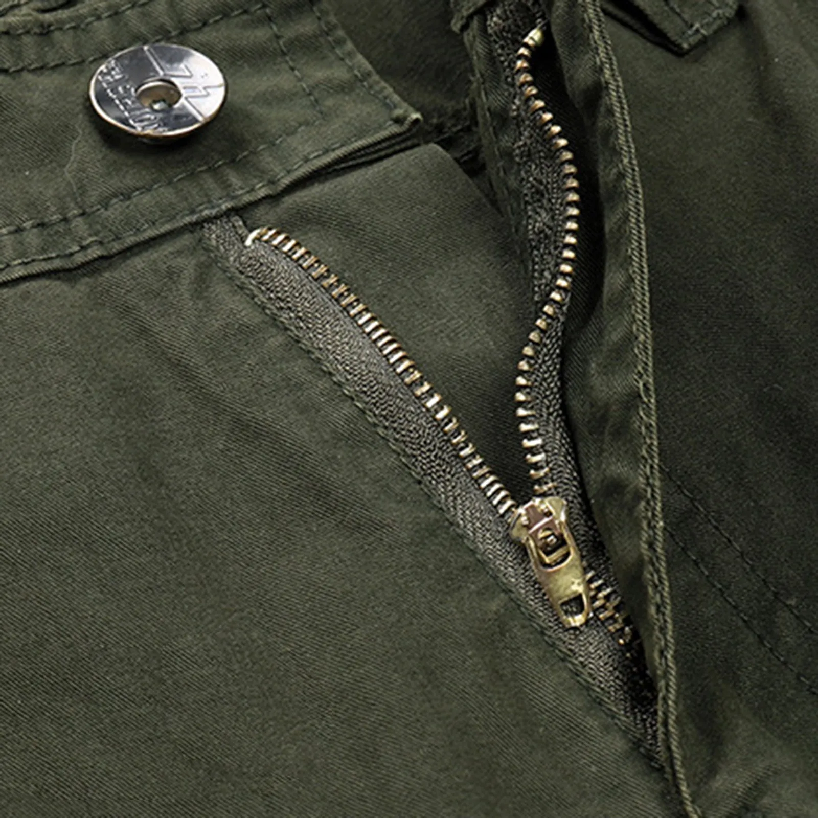 RETRO 100% COTTON MULTI-POCKETS CARGO PANTS