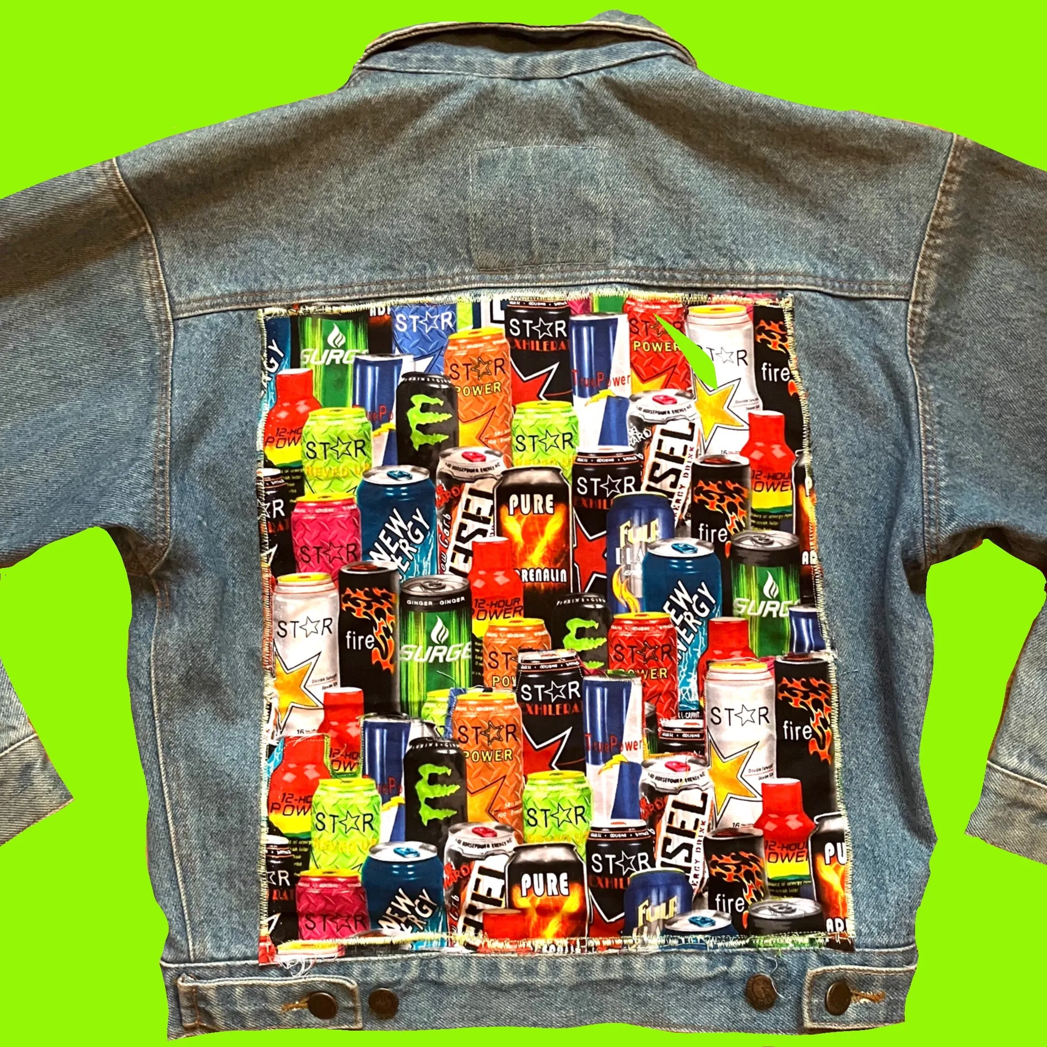 Reworked Energy Drink Jacket-Small