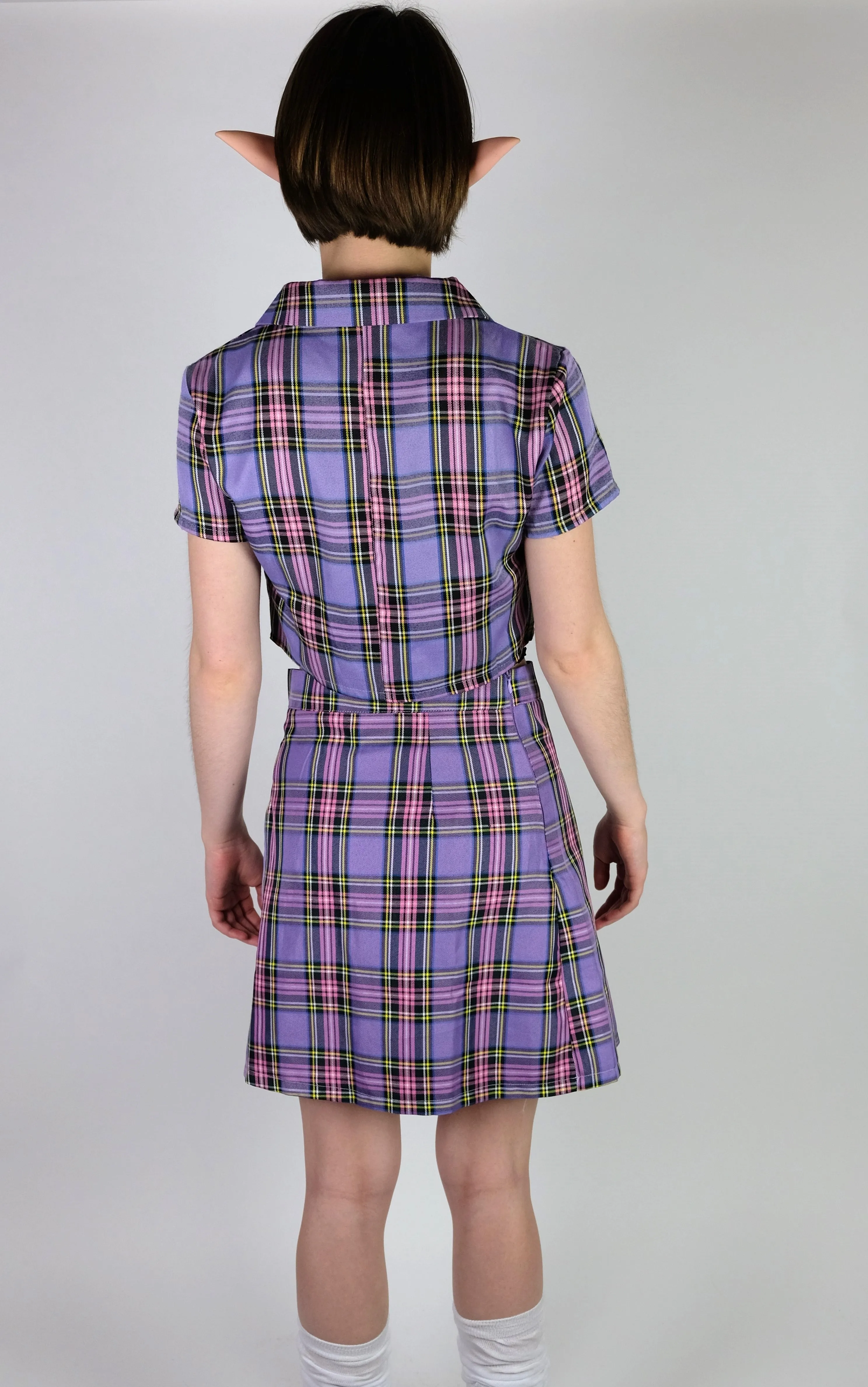 Reworked Tartan 2 Piece -S