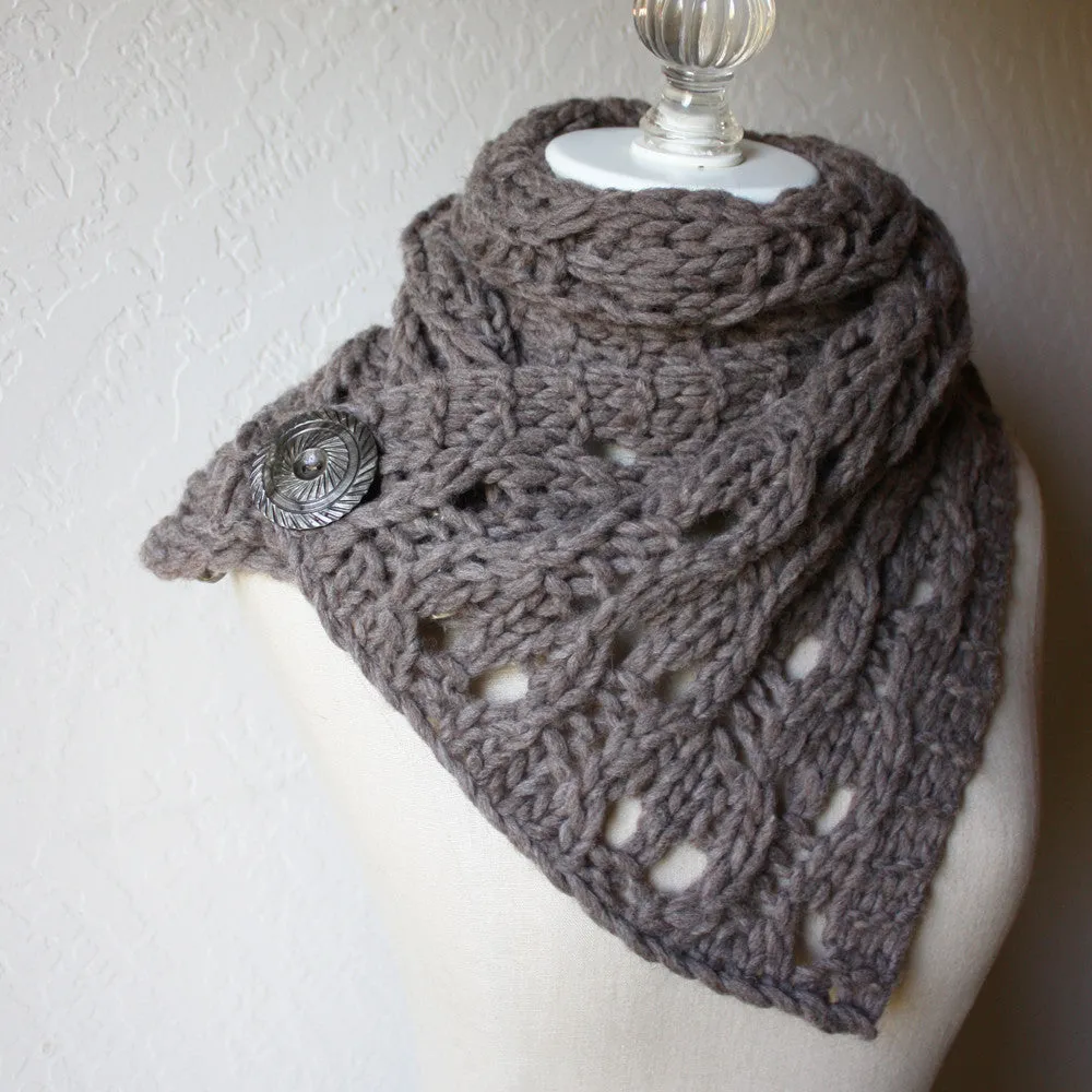 Rusticale Cowl / Wrap Knitting Pattern