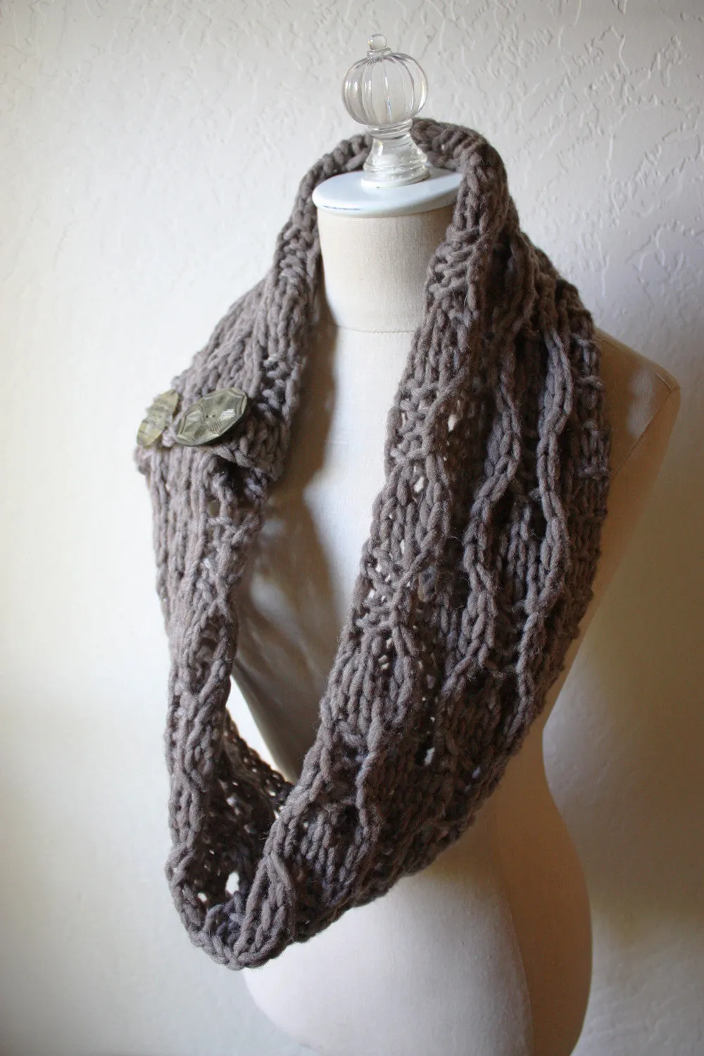 Rusticale Cowl / Wrap Knitting Pattern