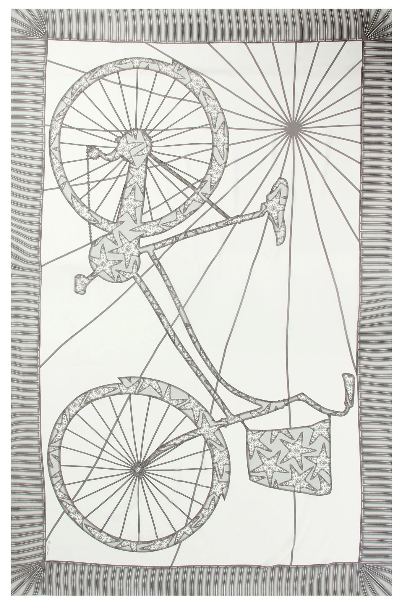 Silk Chiffon Sarong BICYCLE