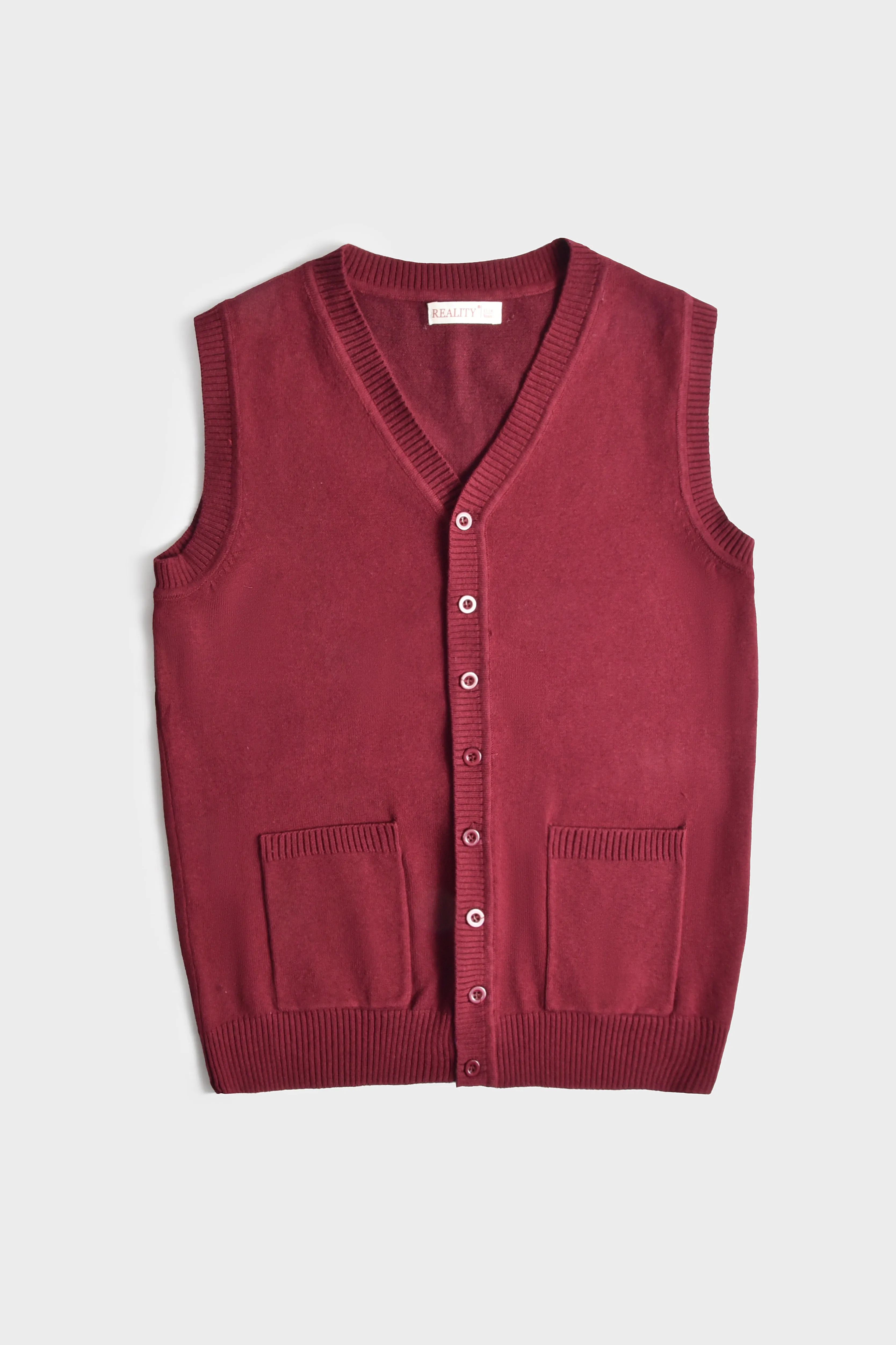 Sleeveless Cardigan Sweater