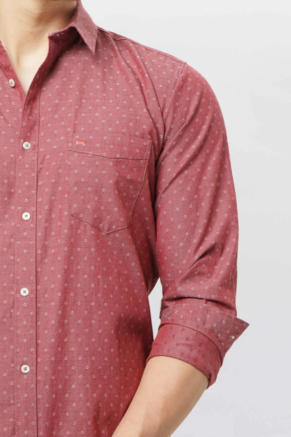 Slim Fit Oxford Dobby Shirt