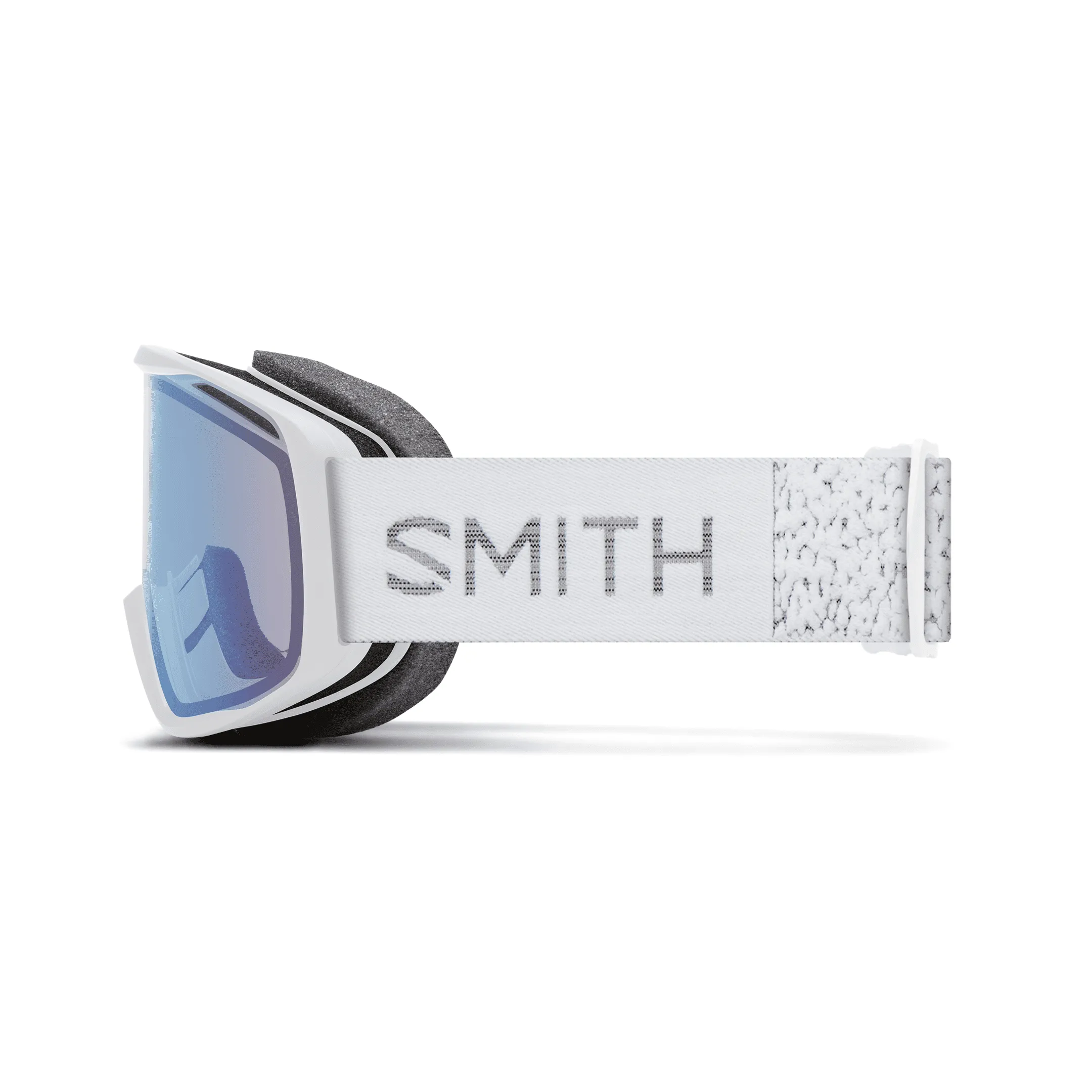 Smith Rally Goggles - White Chunky Knit Blue