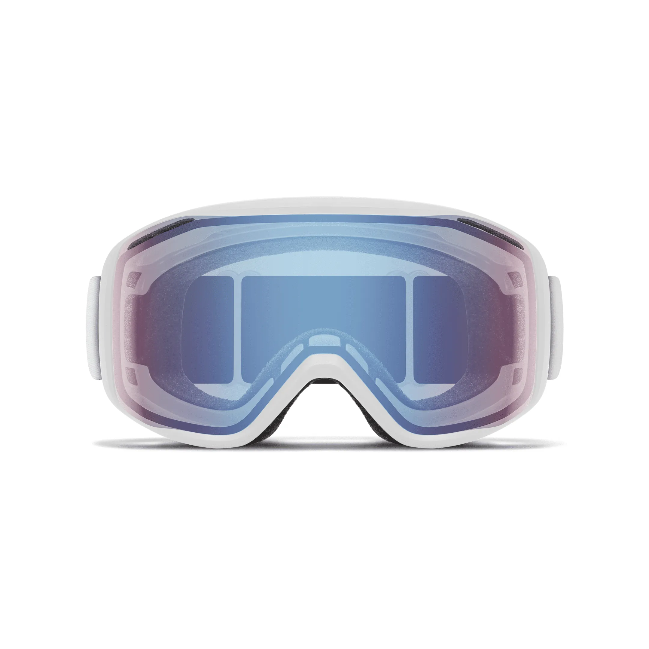 Smith Rally Goggles - White Chunky Knit Blue