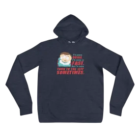 South Park Cartman I'm Gonna Drive Adult Fleece Hooded Sweatshirt