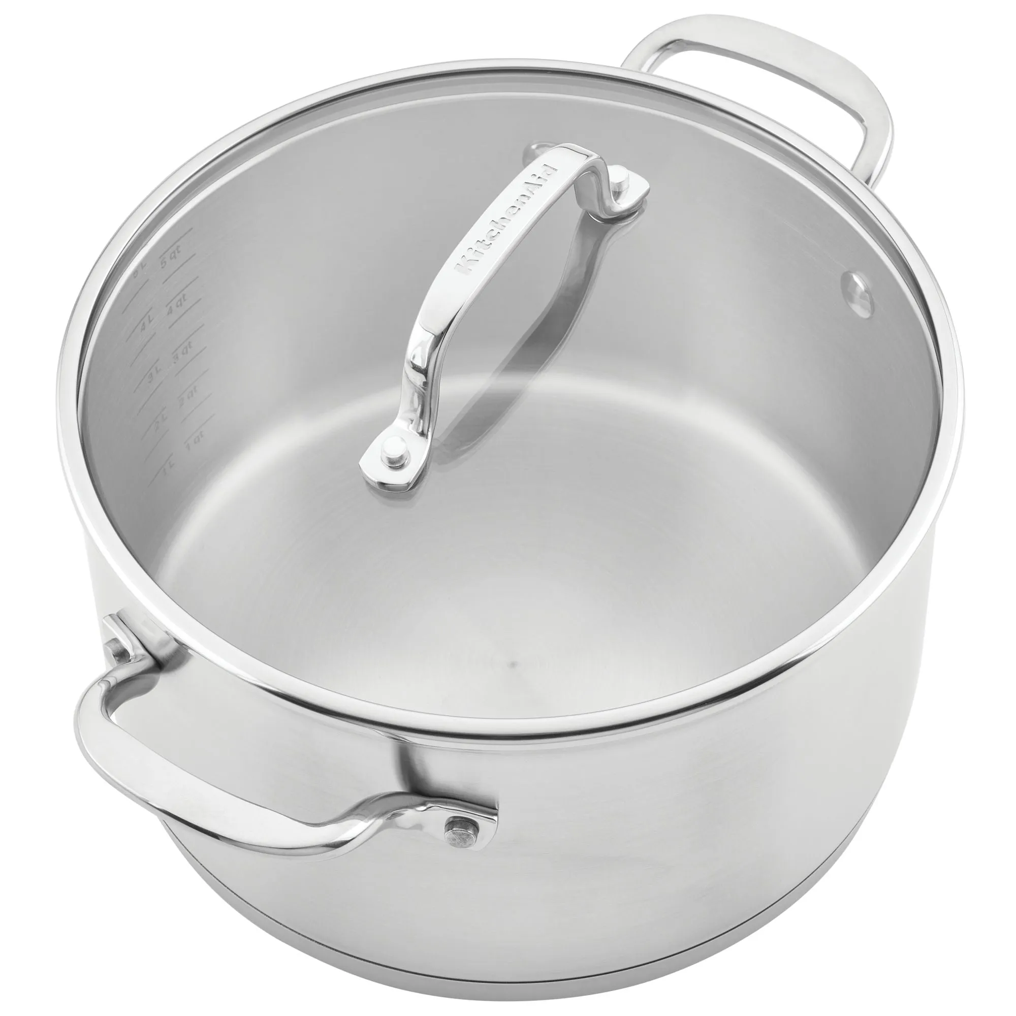 Stainless Steel 3-Ply Base 11-Piece Cookware Set