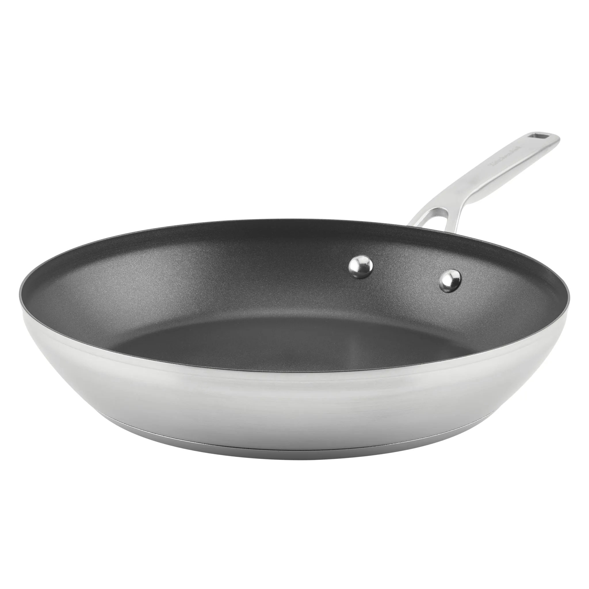 Stainless Steel 3-Ply Base Nonstick Frying Pan