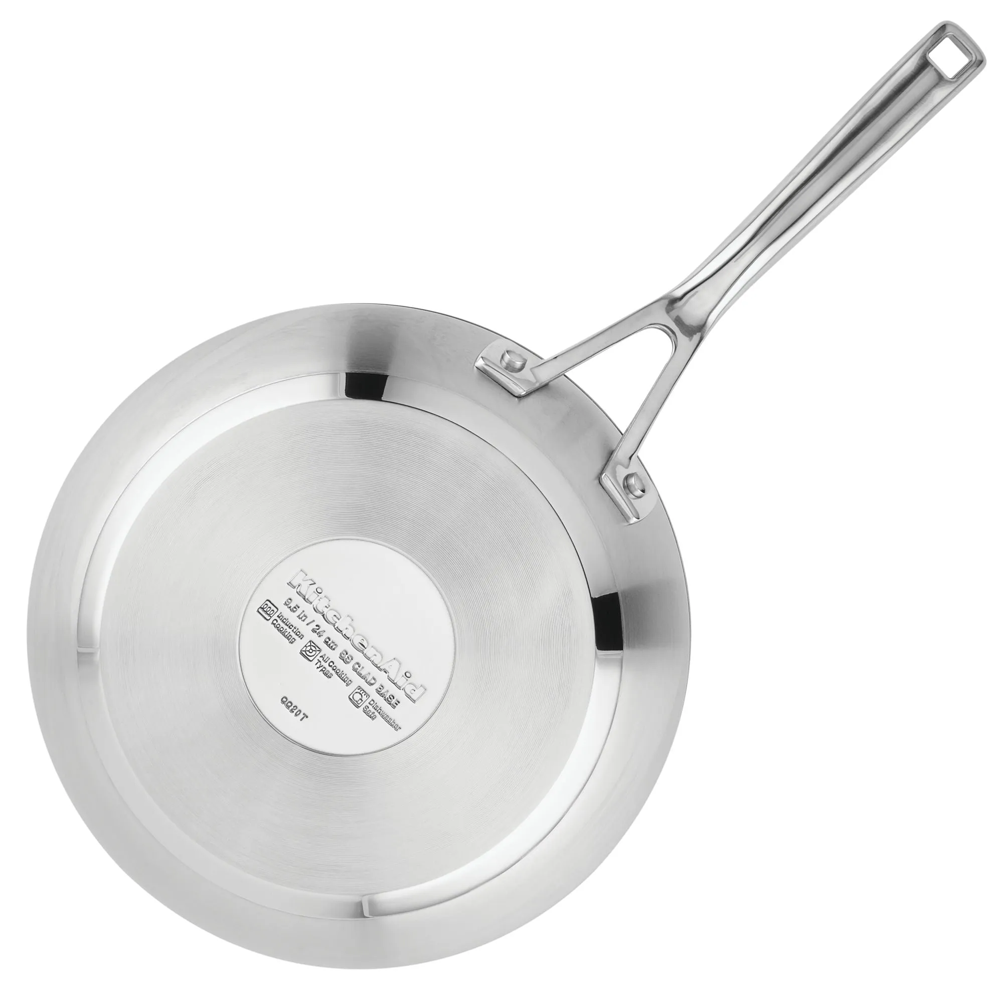 Stainless Steel 3-Ply Base Nonstick Frying Pan