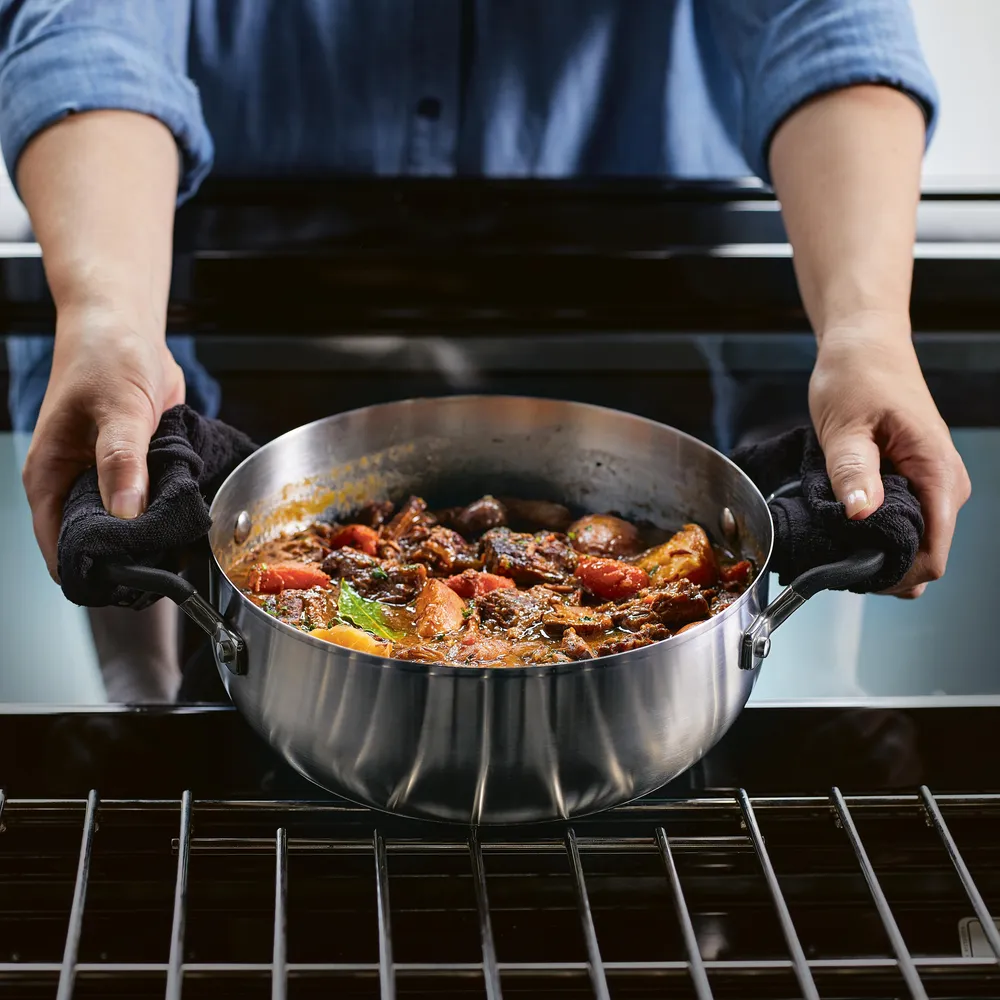 Stainless Steel 4-Quart Casserole with Lid