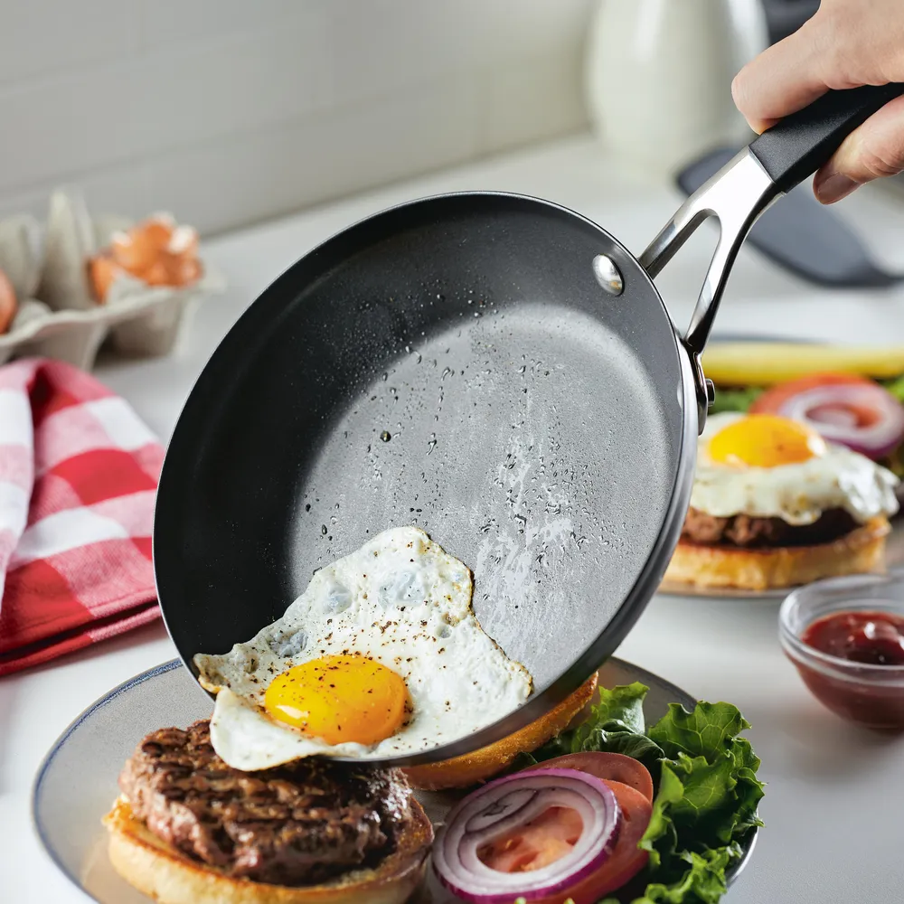 Stainless Steel Nonstick 2-Piece Frying Pan Set