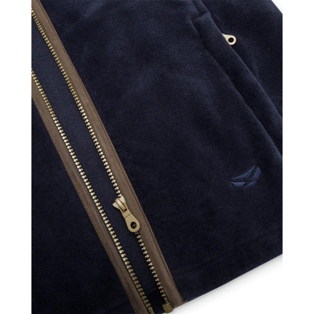 Stenton Ladies Fleece Jacket - Midnight Navy by Hoggs of Fife