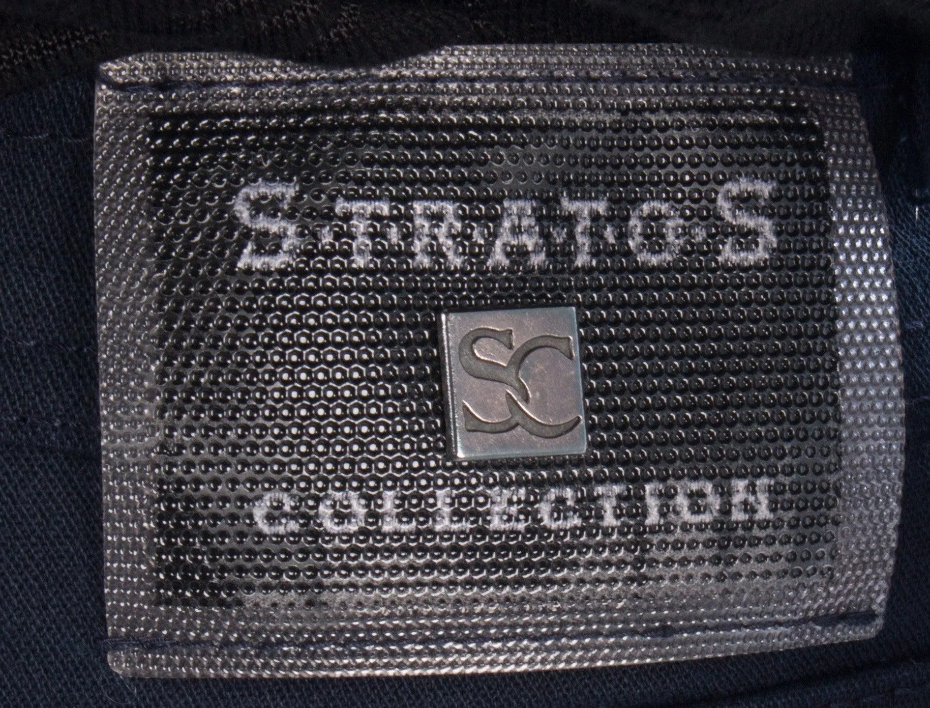 Stratos Collection High Waisted Jeans Dark Blue Stretch Waist Size 6/8