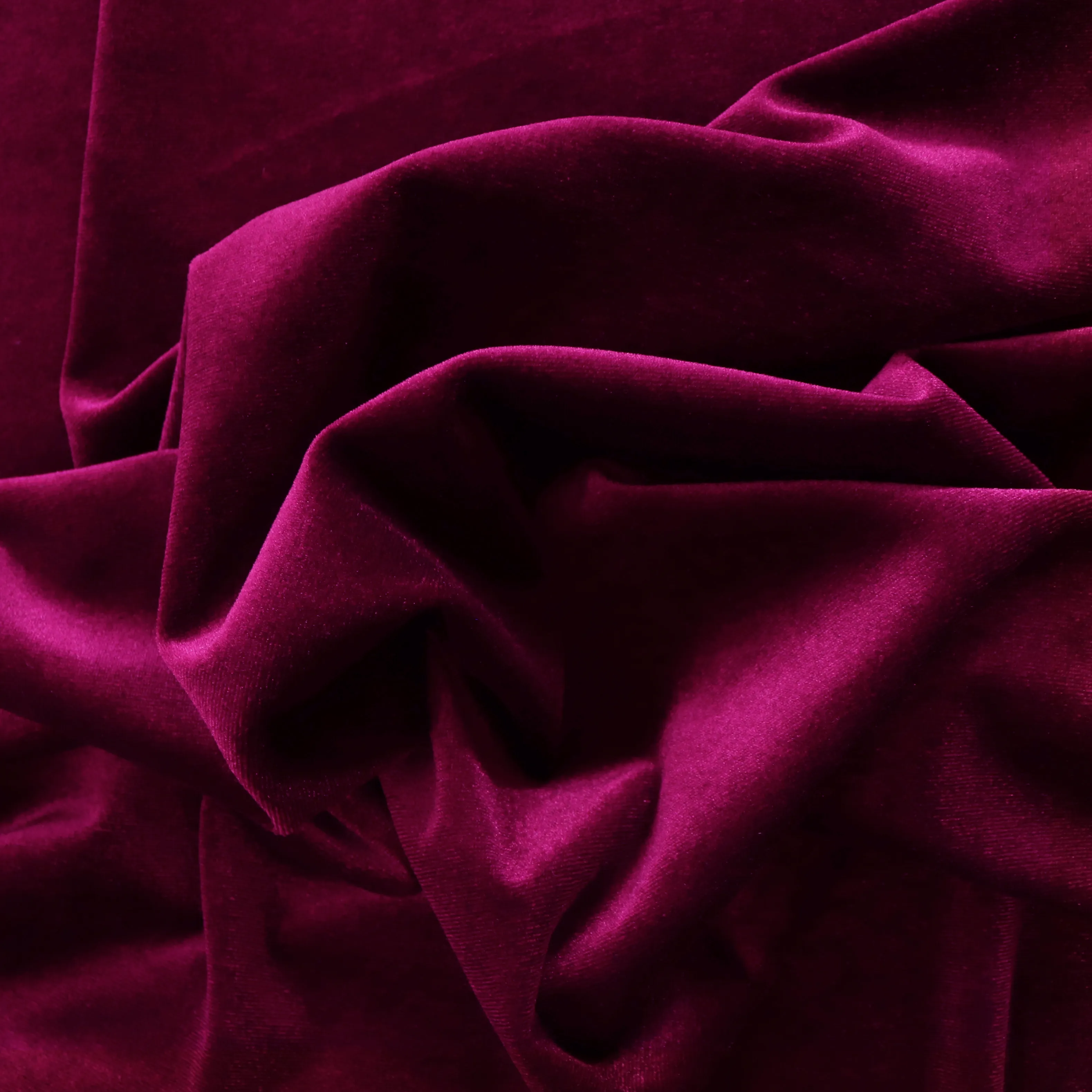 Stretch Velvet - Magenta