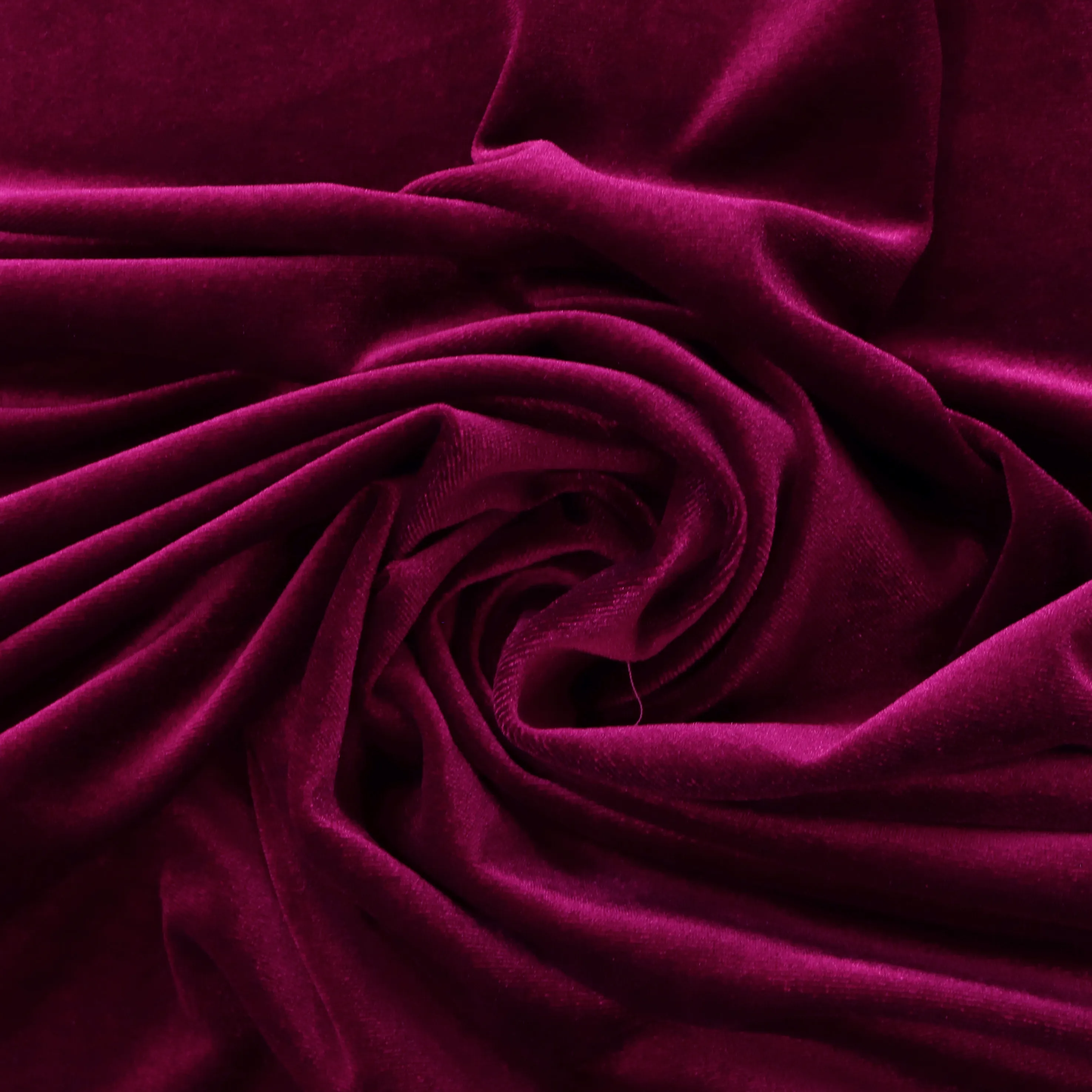 Stretch Velvet - Magenta