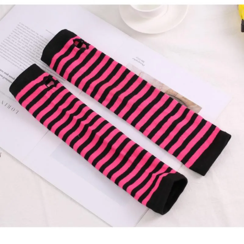 Striped Arm Warmer Collection