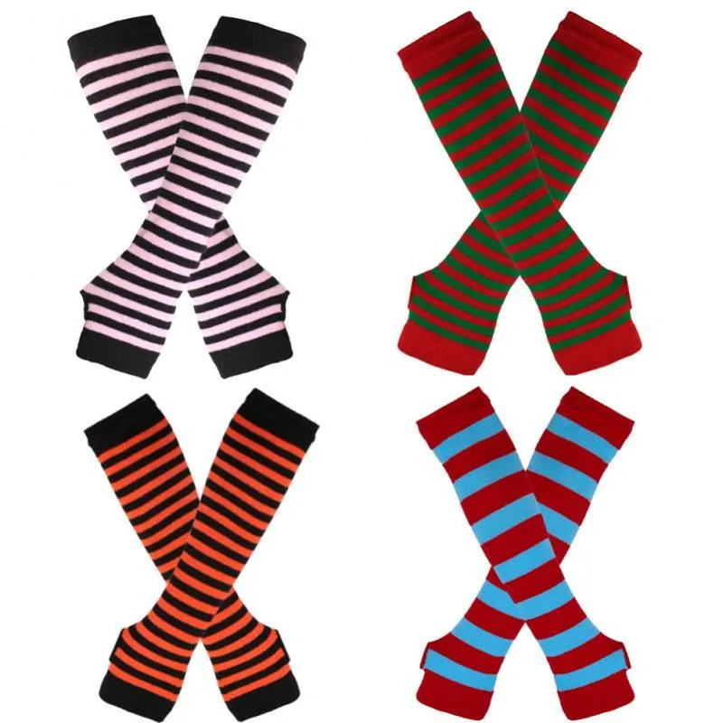 Striped Arm Warmer Collection