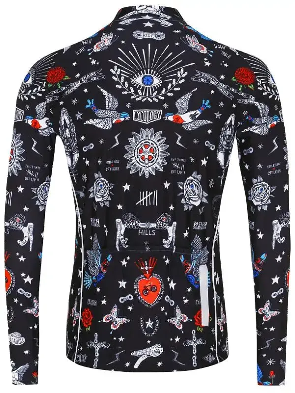 Tattoo Men's Winter Long Sleeve Jersey