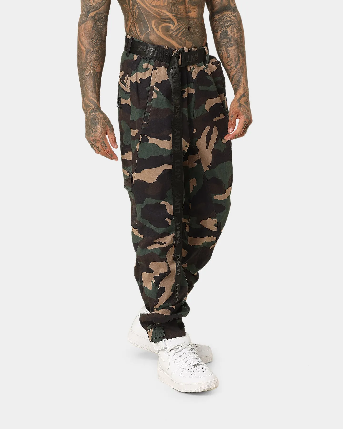 The Anti Order Schoolyard Jogger Woodland Camo