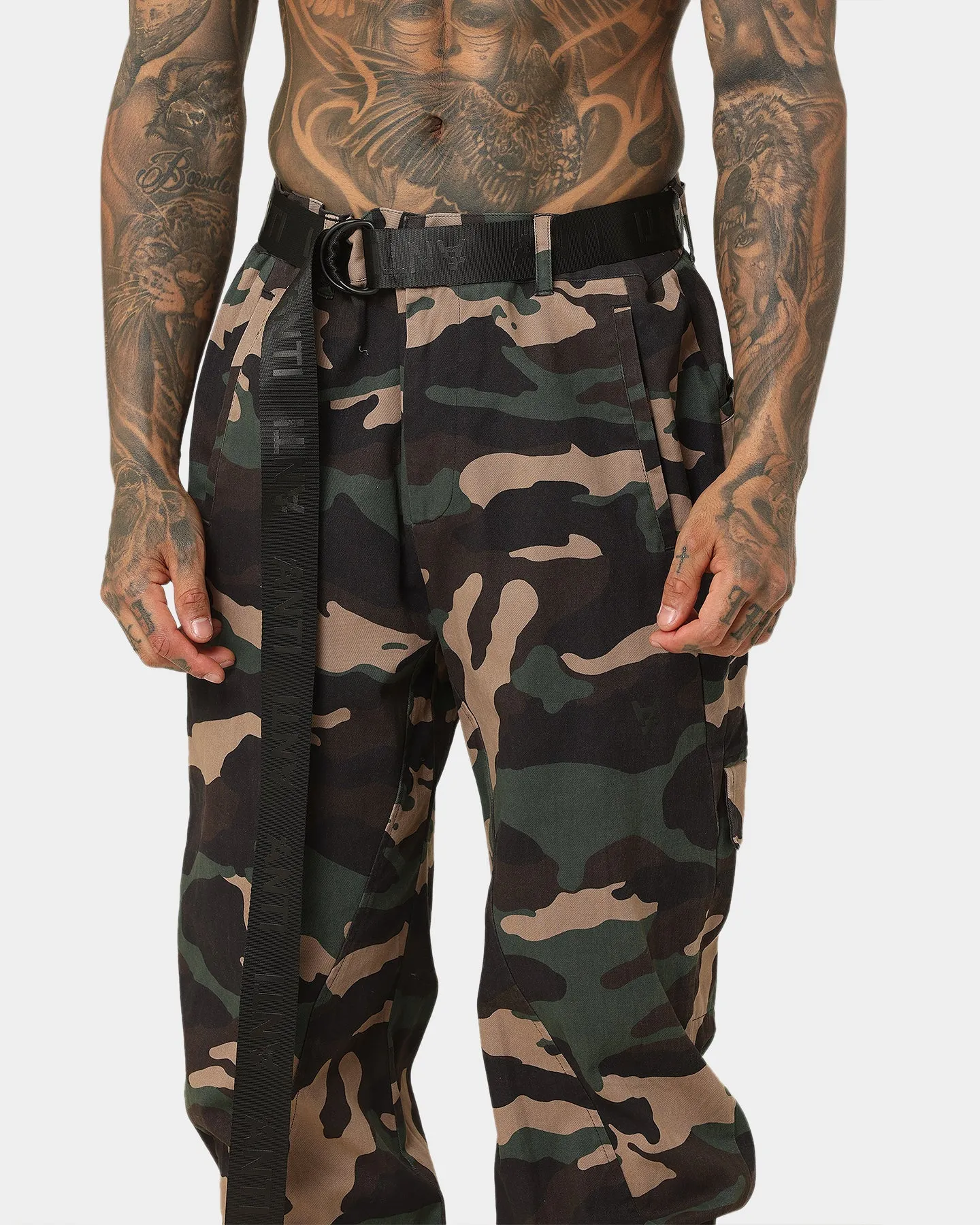 The Anti Order Schoolyard Jogger Woodland Camo