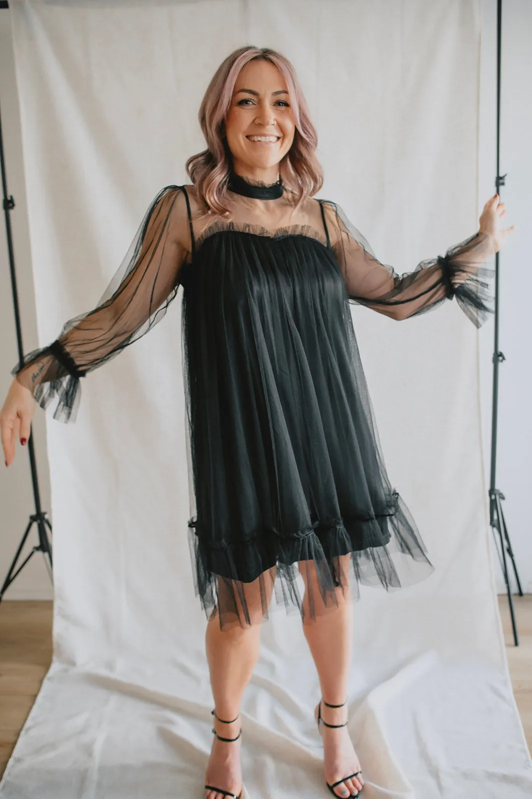 The Iris Tulle Dress