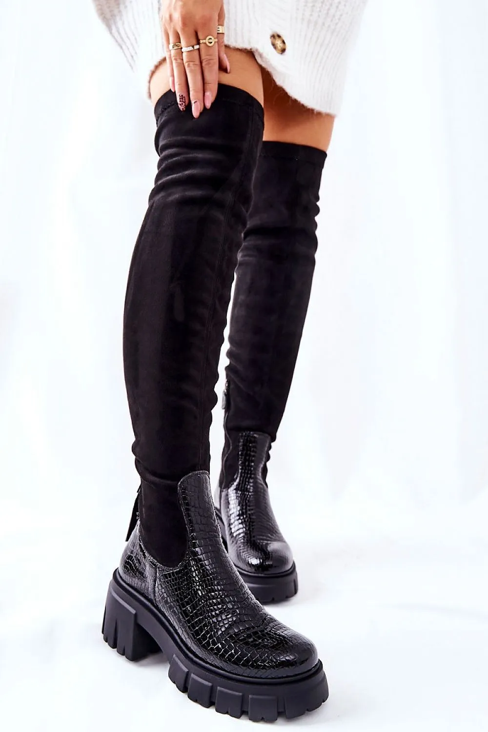 Thigh-High Boots | Spago Fashion