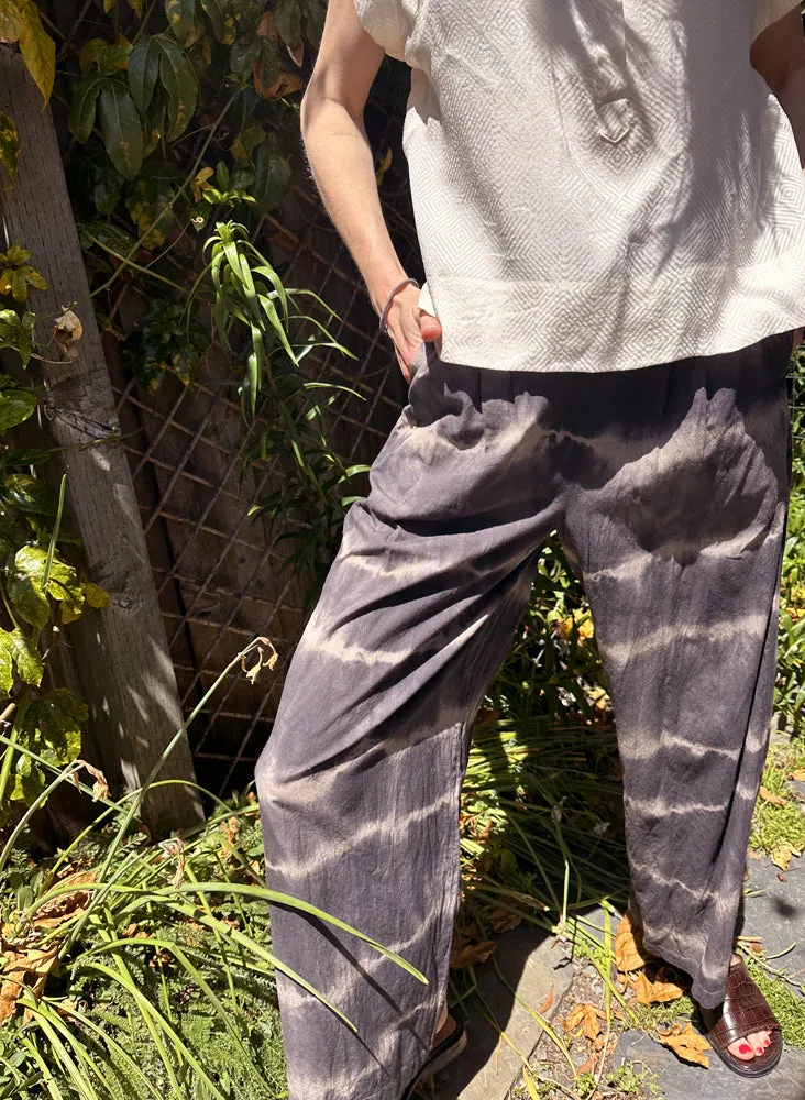 Tie Dye Novel Pants, towhee, size S