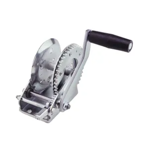 Trailer Hand Winch with 1100lb (500kg) Line Pull Capacity Single Speed