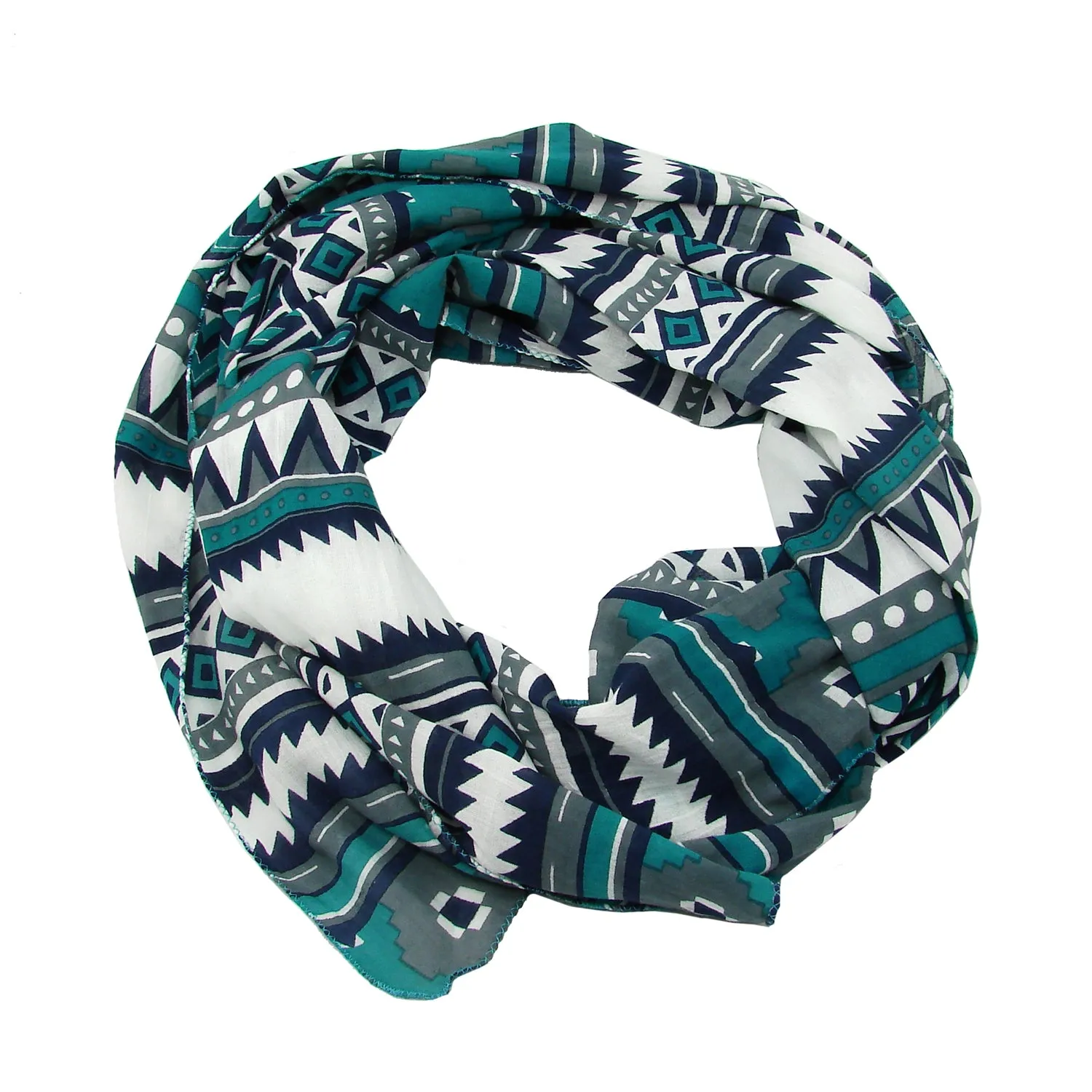 Tribal Geo Print Scarf WorldFinds