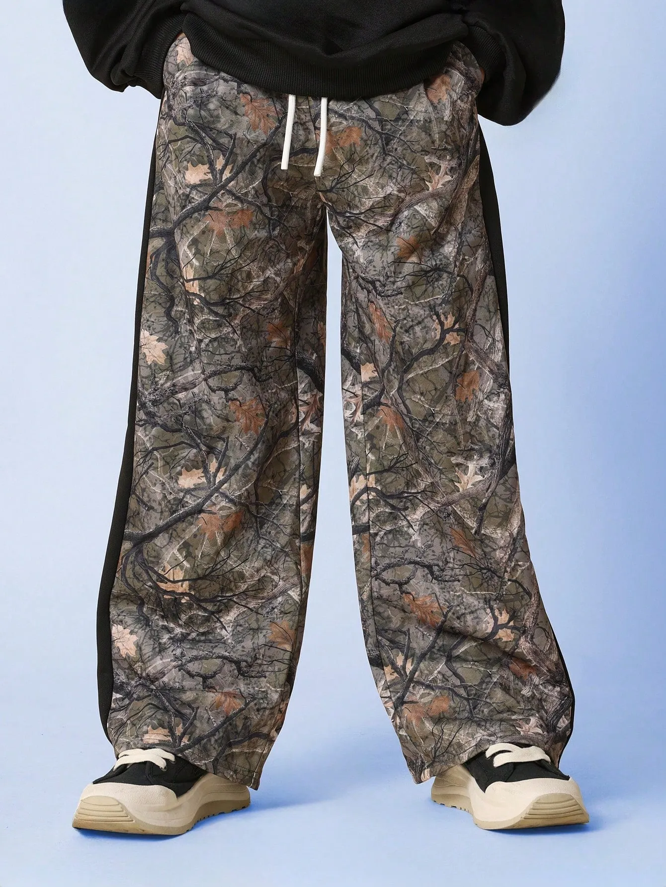 Tween Boys Straight Fit All Over Printed Sweatpants