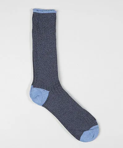 Universal Works Simple Socks Navy