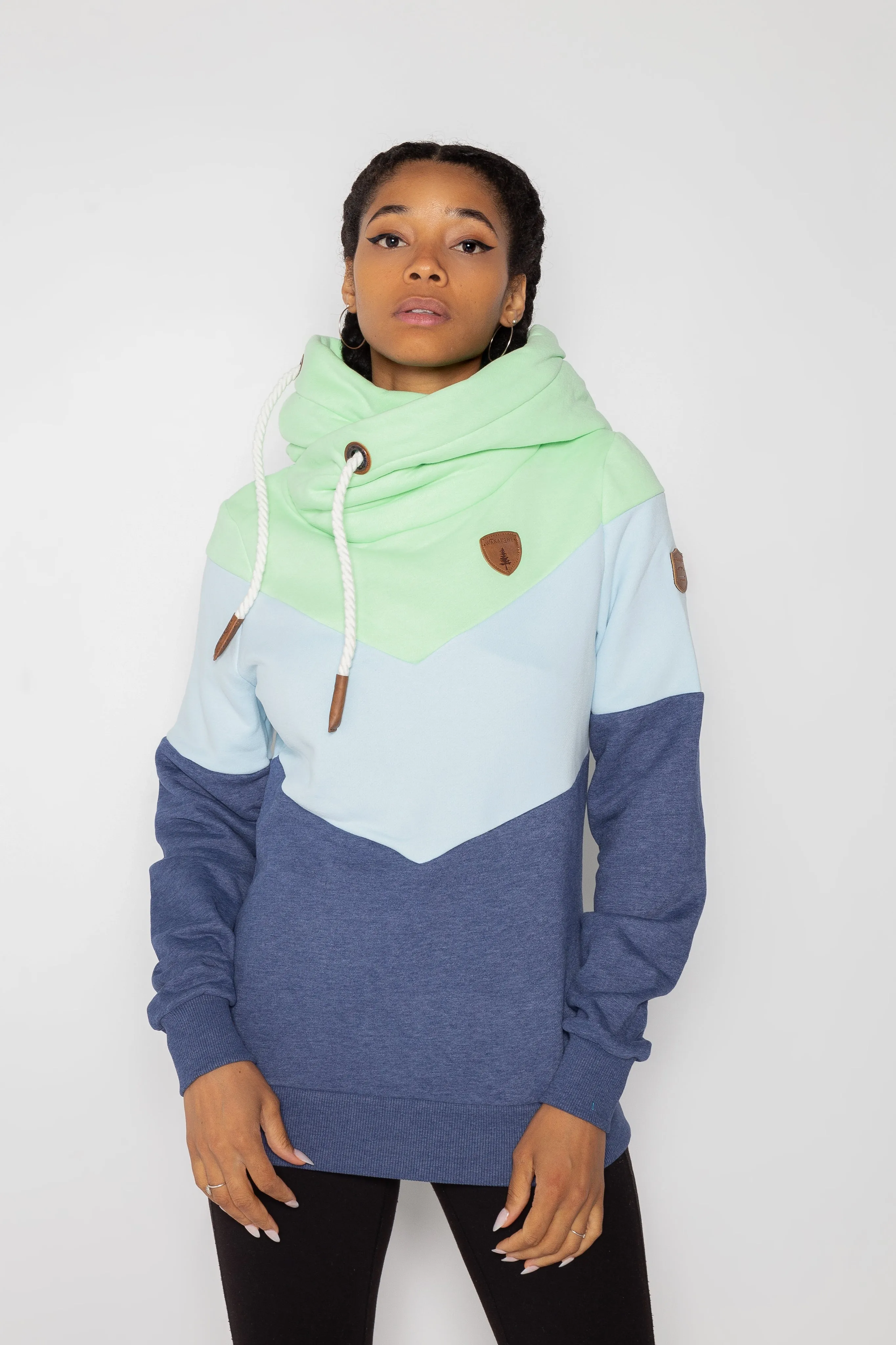 Vera Indigo Mix Hoodie