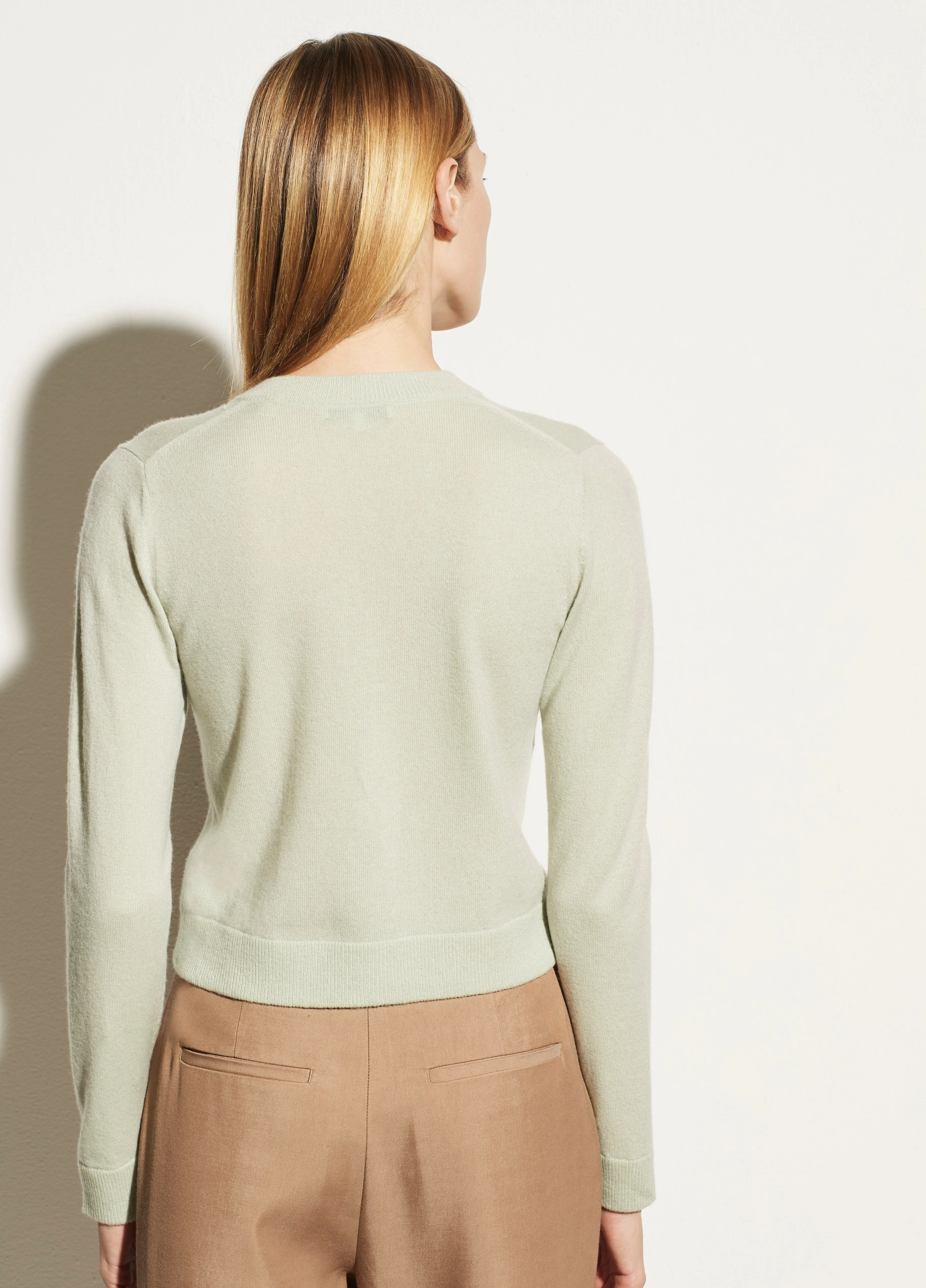 Vince - Buttoned Cardigan in Celery