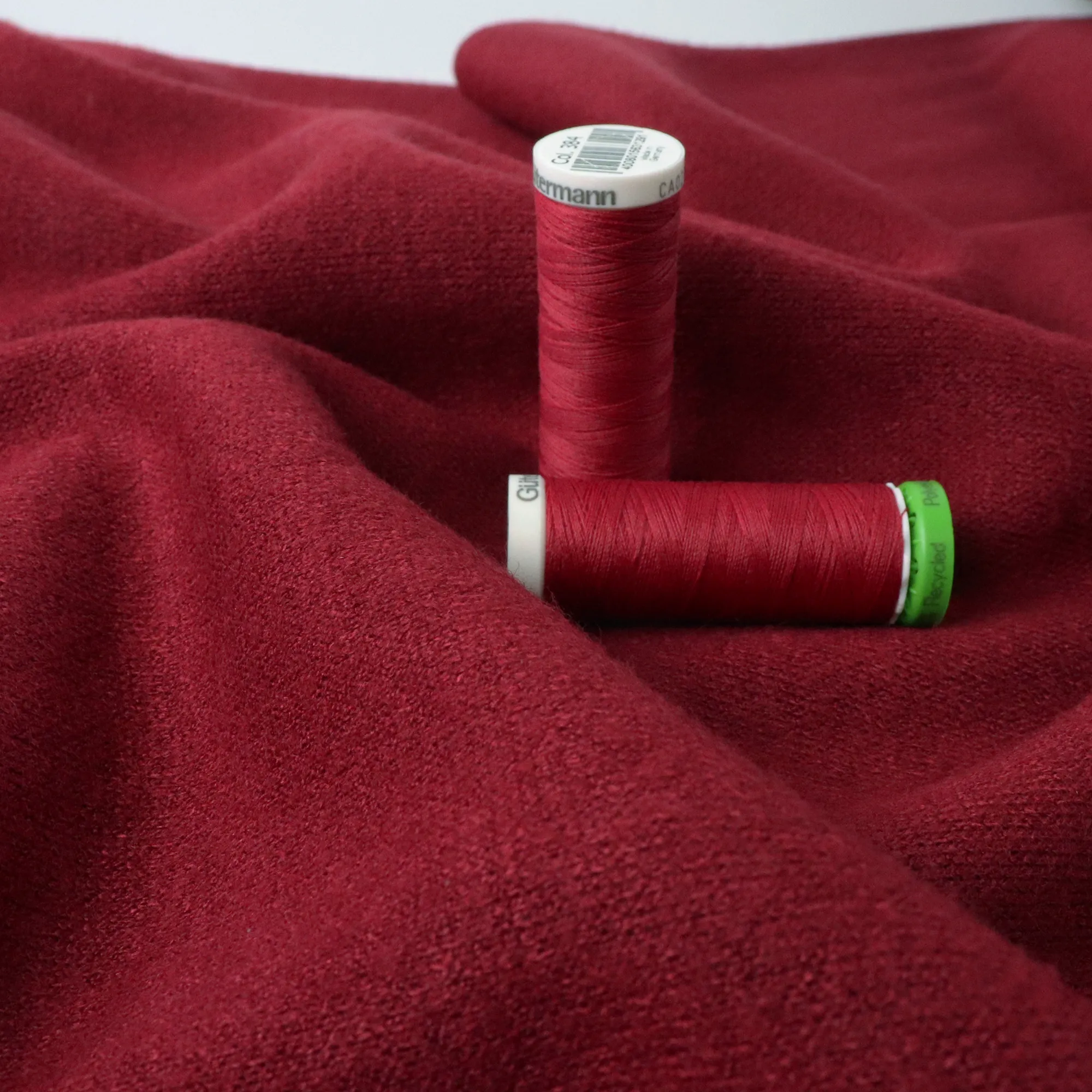 Viscose Soft Knit - Burgundy