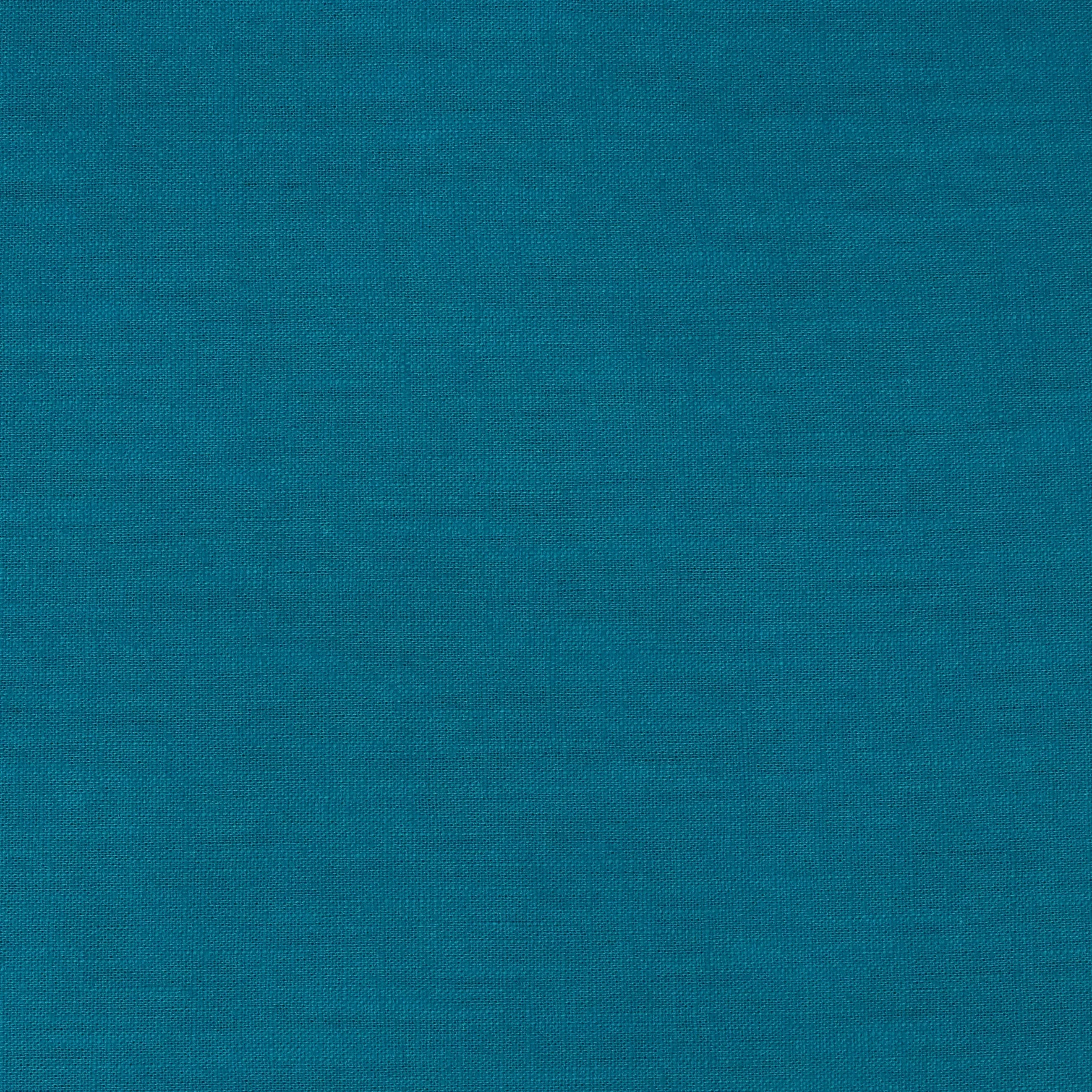 Washed Linen Cotton - Bright Turquoise