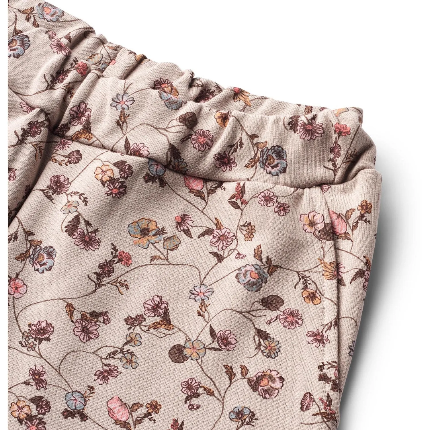 Wheat Dry Rose Flower Vine Sweatpants Vibe