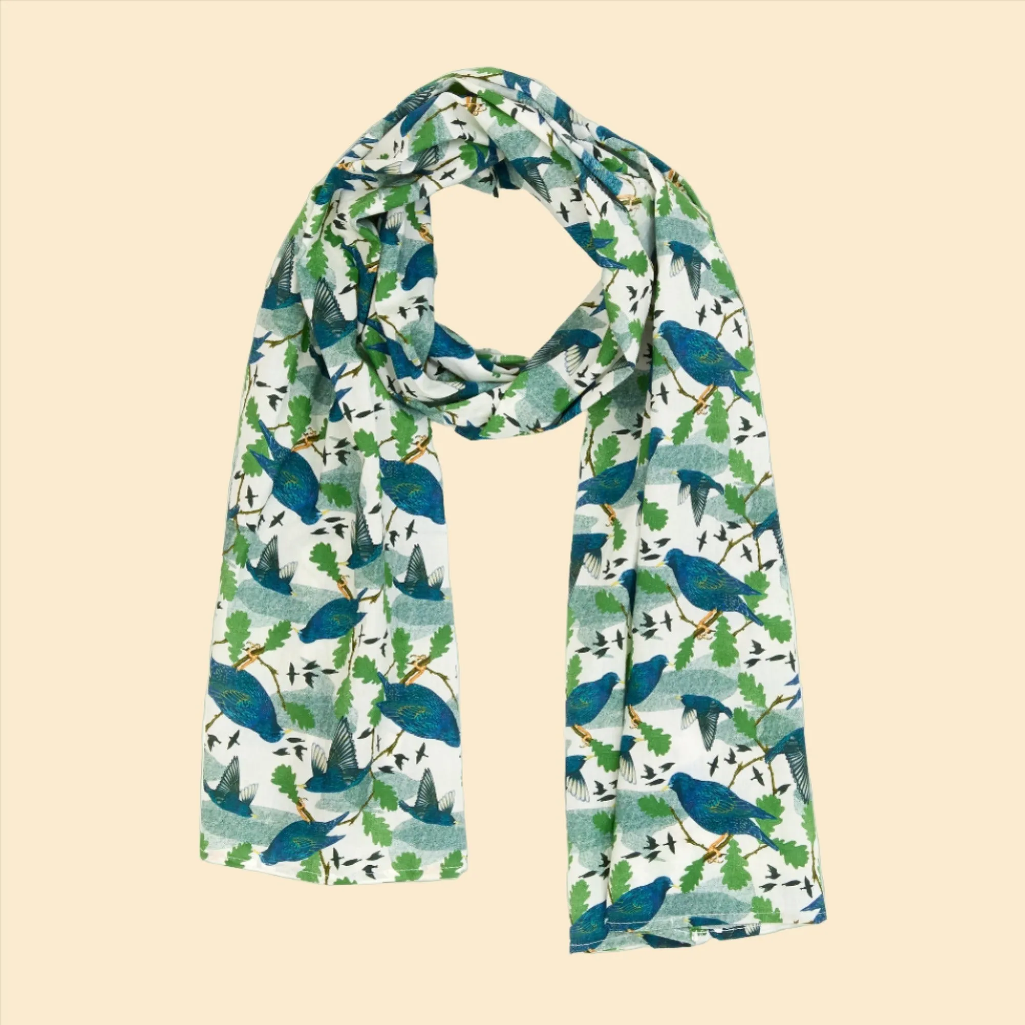 Wild Isles Cotton Lawn Scarf