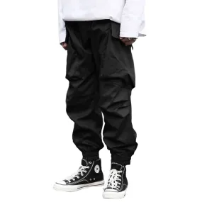 WLS Dark Pockets Folds Pants